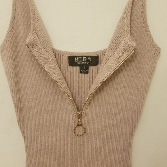 Stretch Ribbed dress♡ - Picture 4 of 5